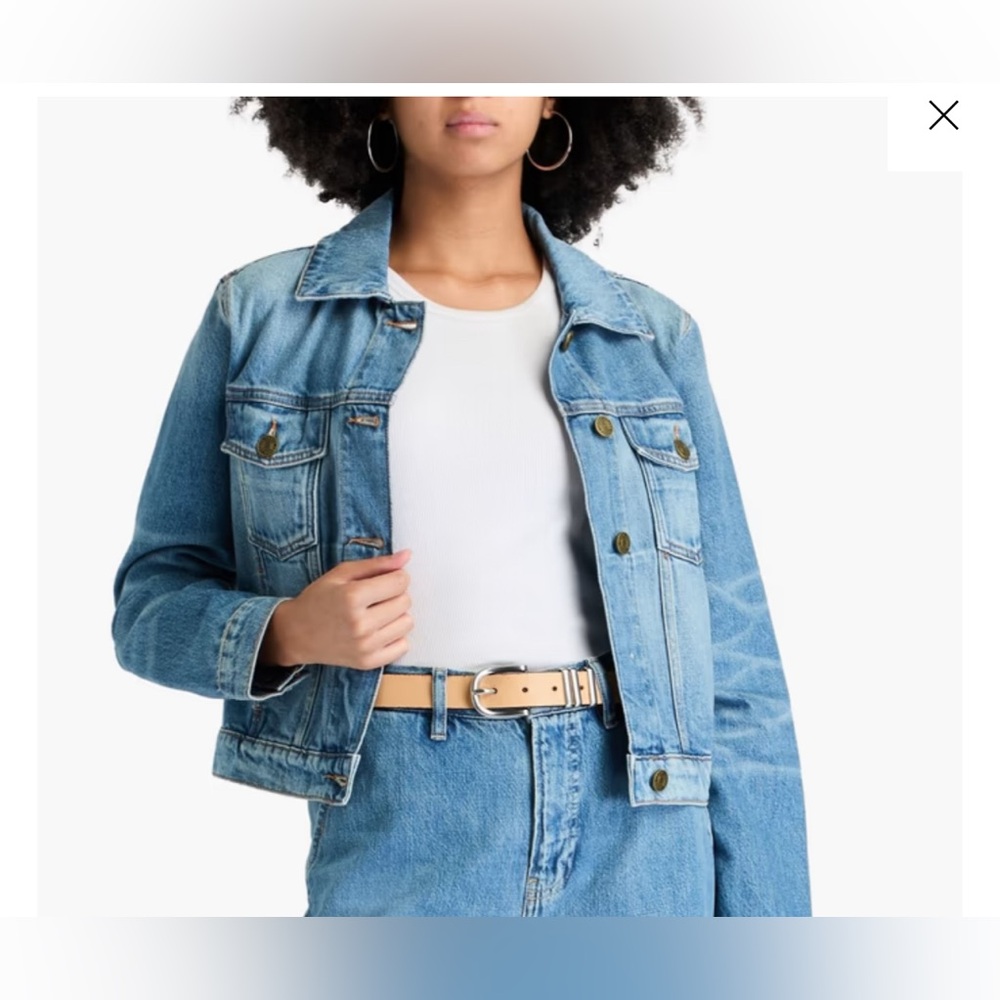Frame Denim Light Blue Jean Jacket